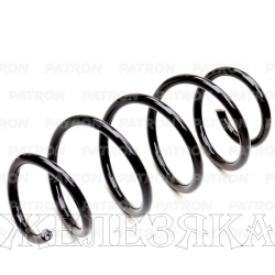 Пружина подвески SKODA Octavia 04>,VW Golf 09> передней (к-т 2шт) PATRON